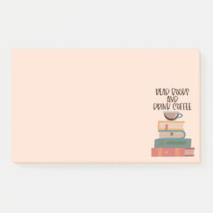 Papeterie Post-It Notes Lire des livres et boire d