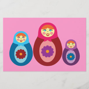Papeterie Poupées de Matryoshka
