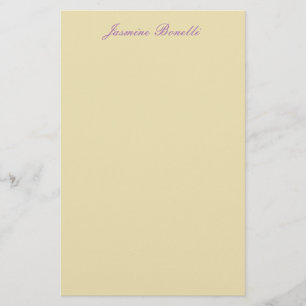 Papeterie Professionnel Moderne Minimaliste Pastel Couleur B