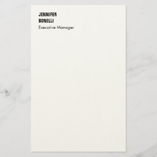 Papeterie Professionnel plain minimaliste moderne tendance