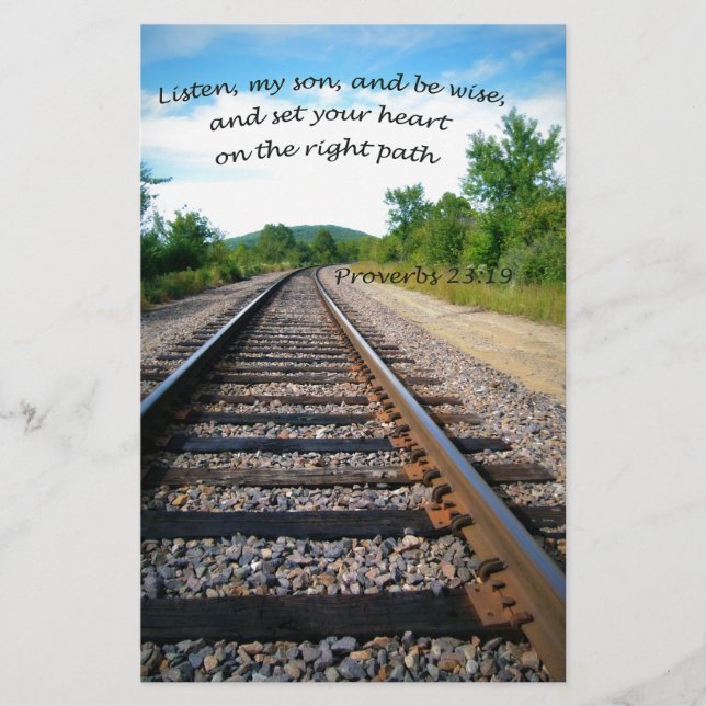 Papeterie Proverbes 23:19 (Devant)