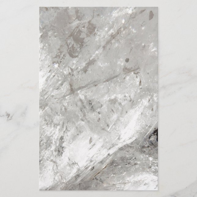 Papeterie quartz cristal zen amour cicatrisation pierre scin (Devant)