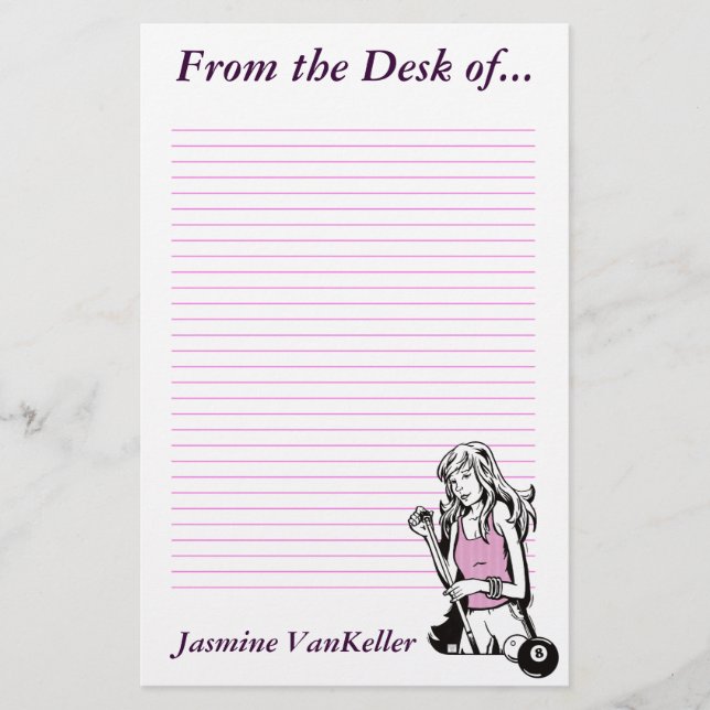 Papeterie Réplique Girly (Devant)