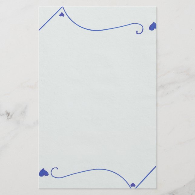 Papeterie Résultat de dessus de coeur et alternatif (Devant)