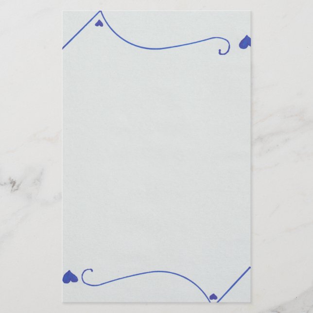 Papeterie Résultat de dessus de coeur et alternatif (Devant)