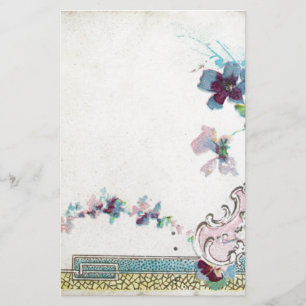 Papeterie ROMANTİCA Fleurs de mariage élégantes, Pansies Bla