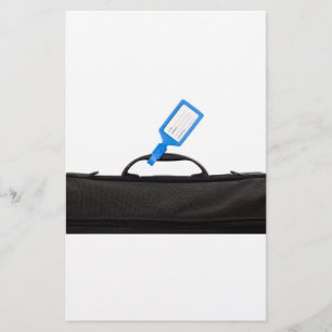 Papeterie Sac de bagage avec l'étiquette d'identification