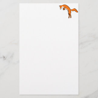 Papeterie Saut du Fox rouge