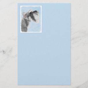 Papeterie Schnauzer (Giant, Standard) Peinture - Chien Art