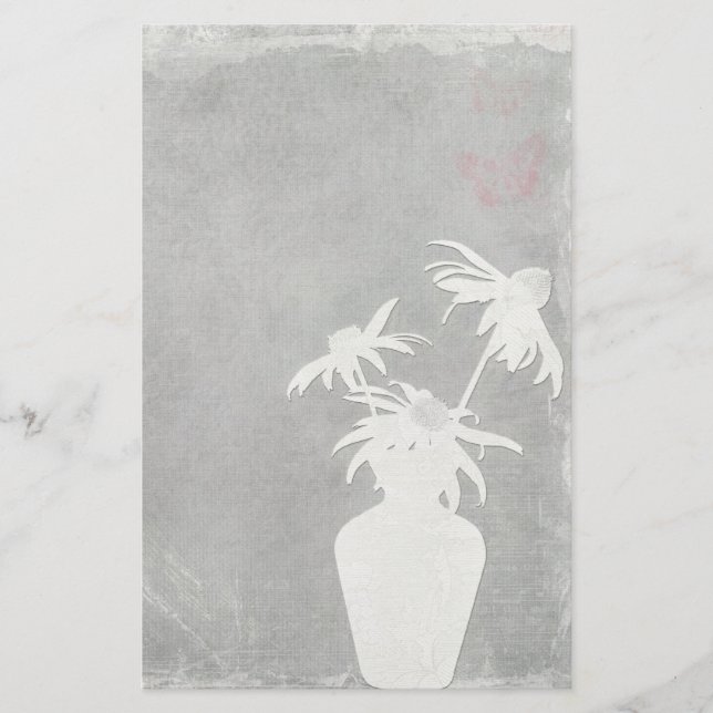 Papeterie Silhouette blanche (Devant)