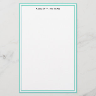 Papeterie Simplicité Robin Oeuf Blanc Papier à lettres perso