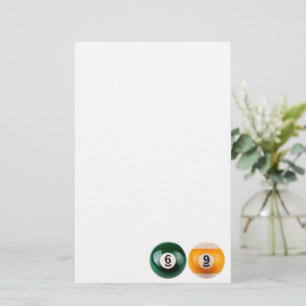 Papeterie SlipperyJoe 69 table de billard dur deux boules de