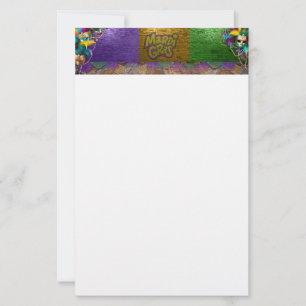 Papeterie SlipperyJoe's Mardi Gras Colliers de perles doublo