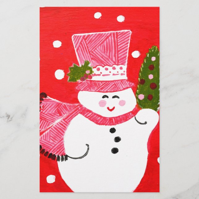 Papeterie Snowman (Devant)