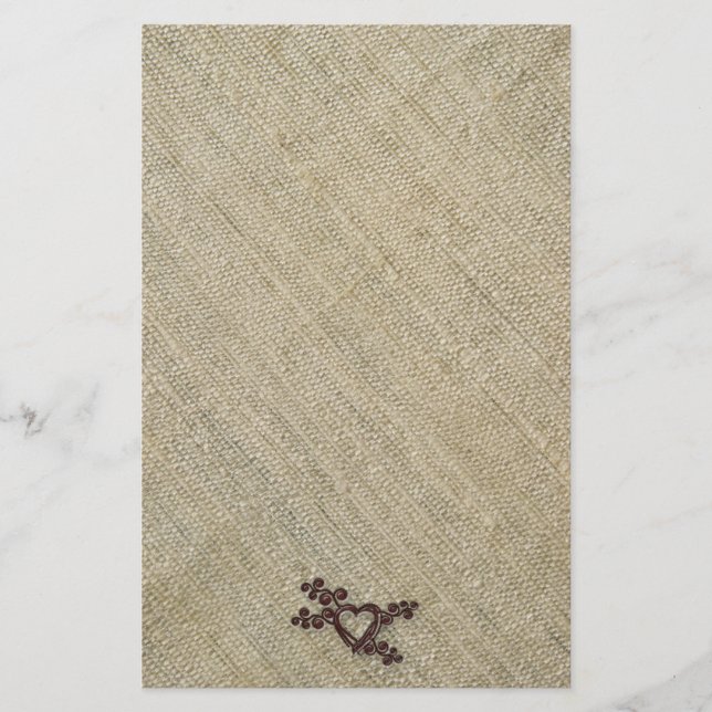 Papeterie soie crue (Devant)