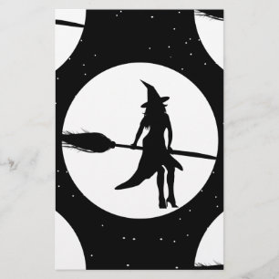 Papeterie sorcière d'halloween