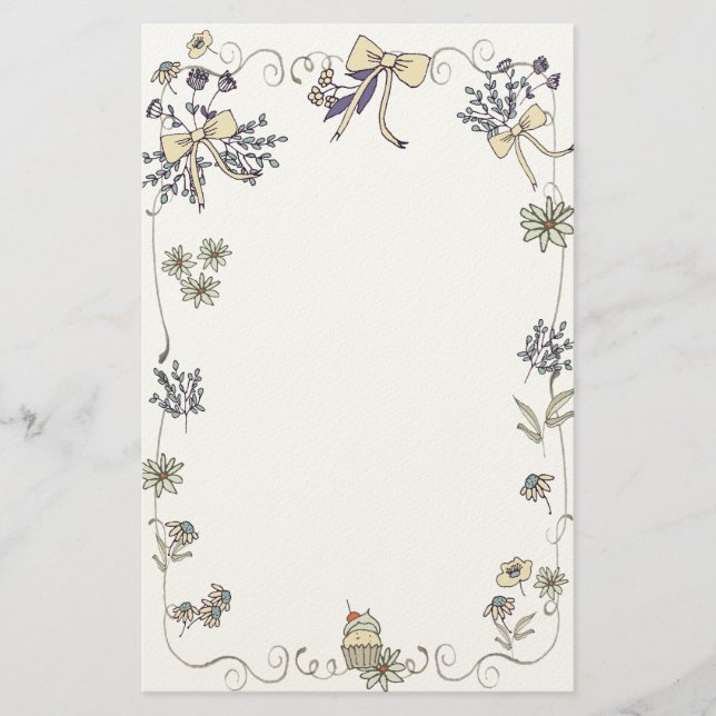 Papeterie Spring Daisy Whimsy (Devant)