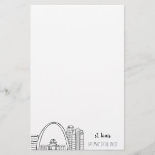 Papeterie St. Louis Skyline