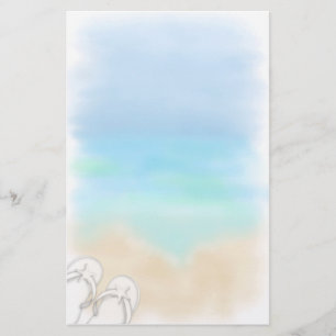 Papeterie Stationery Beach Scene