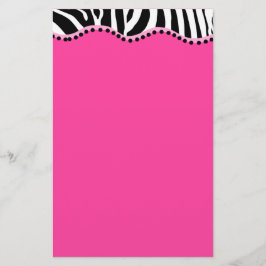 Papeterie Stationery Funky Zebra
