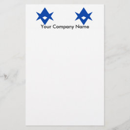 Papeterie Stationery with Flag of Toyota City, Japan