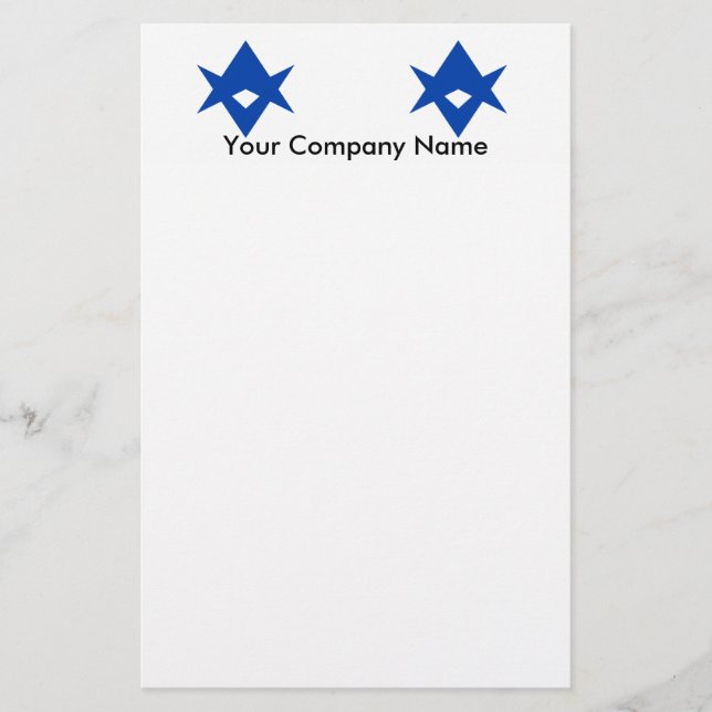 Papeterie Stationery with Flag of Toyota City, Japan (Devant)