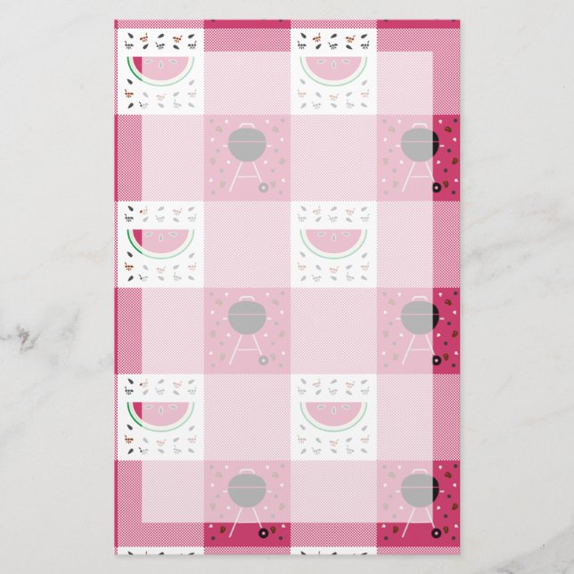 Papeterie Stationique-nique d'été (Devant)