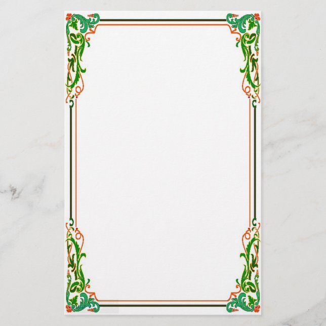 Papeterie Stationnaire Moderne florentin (Devant)