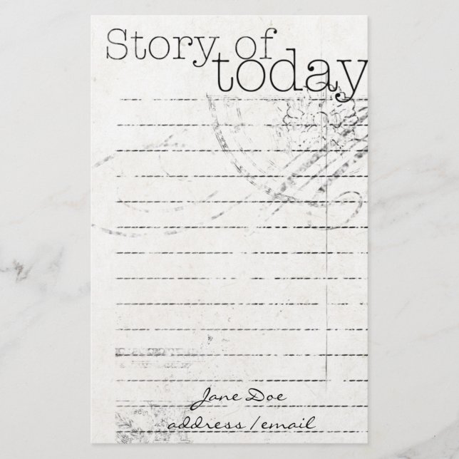 Papeterie Stationniste personnalisée (Devant)