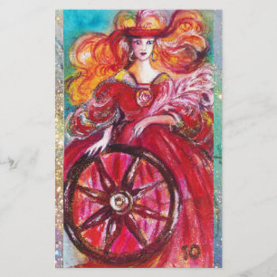 PAPETERIE TAROTES DES OMBRES PERDUES / LA ROUE DE FORTUNE