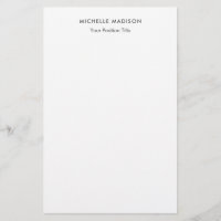 Tendance Minimaliste Professionnel Simple