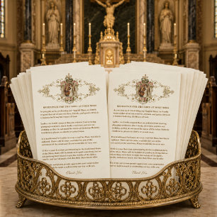 Papeterie Tenue de mariage catholique modeste pour les invit