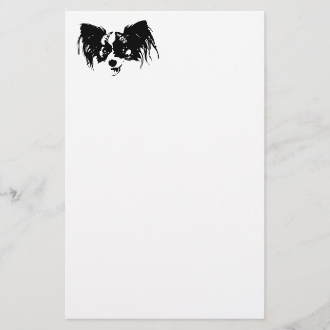 Papeterie Tête de chien drôle (Devant)