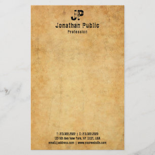 Papeterie Texte désapprouvé Vieux papier Apparence Modèle Vi