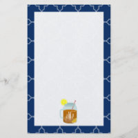 Thé doux décoré d'un monogramme de pot de maçon -