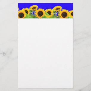 Papeterie Tournesol Papier papier Ukraine Drapeau Couleurs