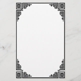 Papeterie Trellis victorien stationnaire