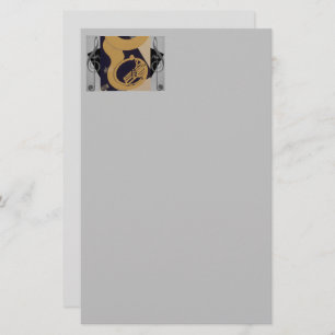 Papeterie Tuba Et Music Notes