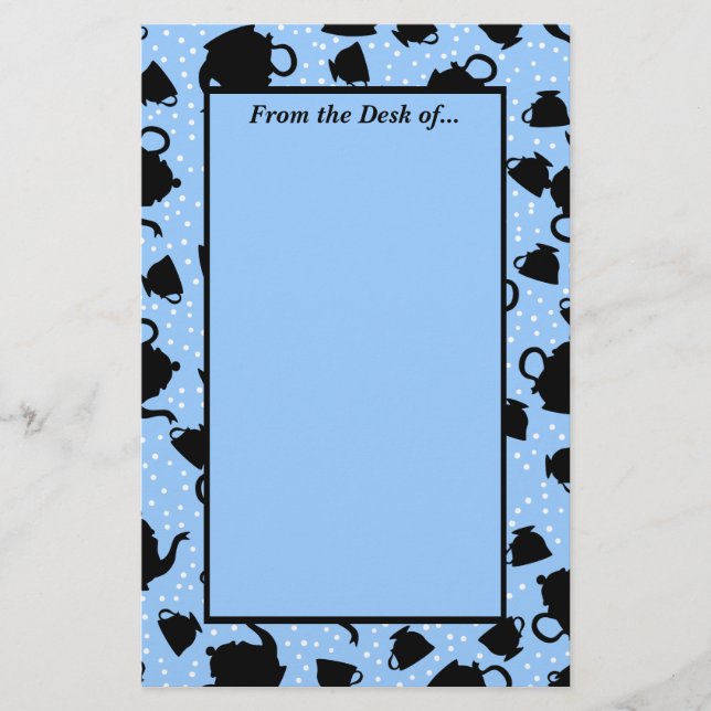 Papeterie Tumbling Tea Party (Devant)