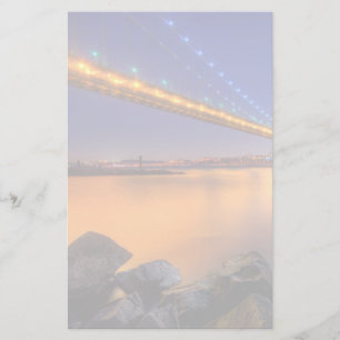 Papeterie Twilight, George Washington BridgePalisades, NJ.