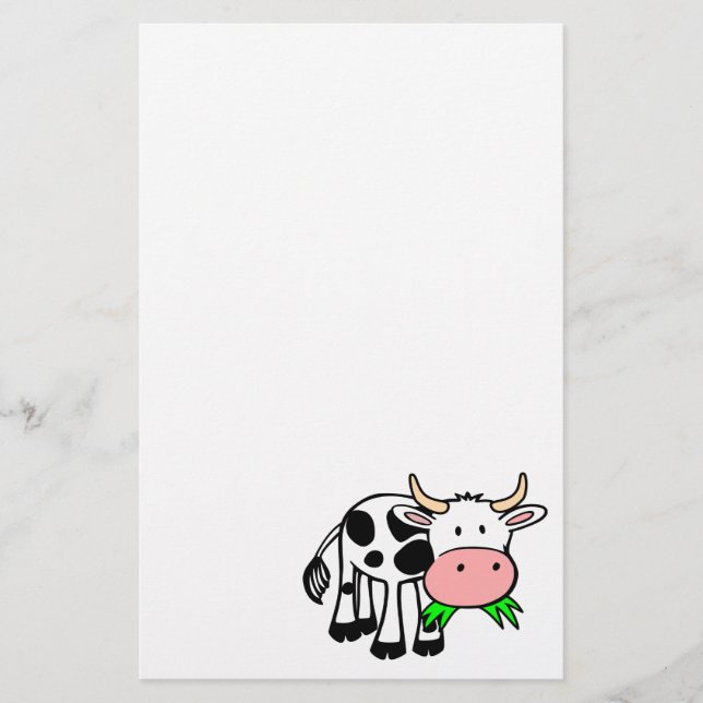 Papeterie Vache du Holstein (Devant)
