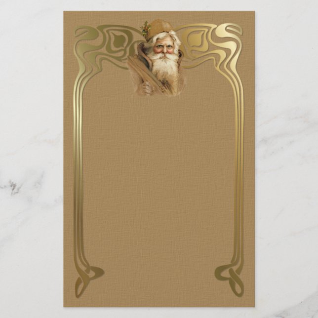 Papeterie Vieux-Monde Père Noël (Devant)