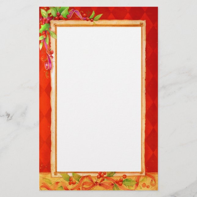 Papeterie Vintage Christmas Stations (Devant)