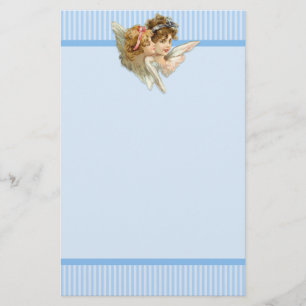 Papeterie vintage de chouchou d'anges