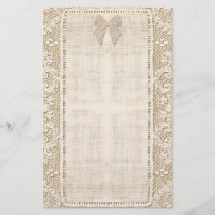 Papeterie vintage de dentelle