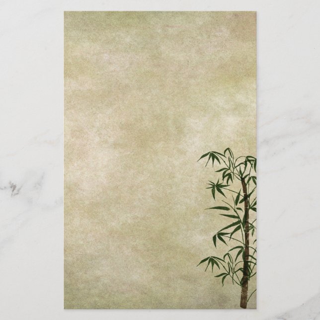 Papeterie Vintage Oriental Bamboo 1 (Devant)