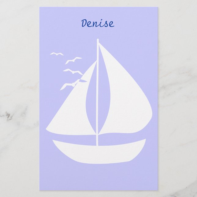 Papeterie Voiles blanches (Devant)