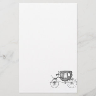 Papeterie Voiture avec des erreurs hippomobile de chariot