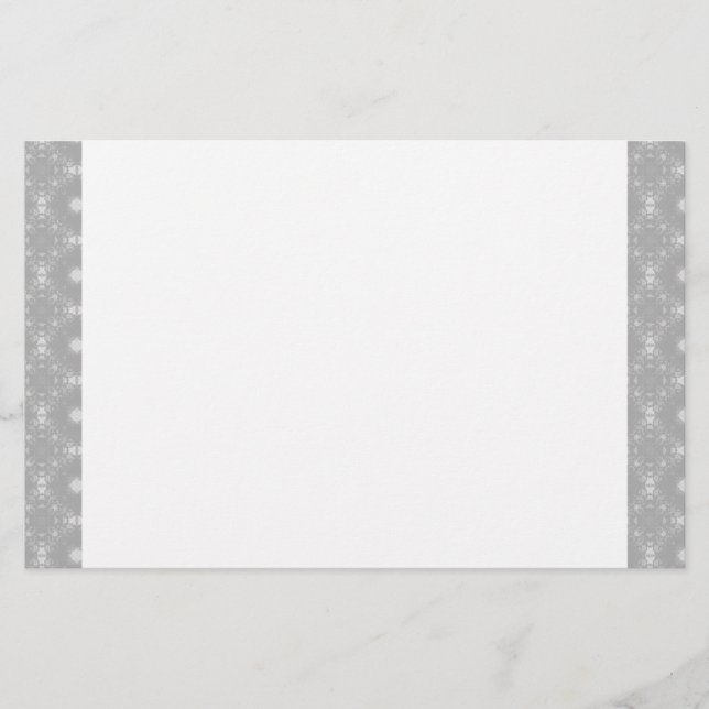 Papeterie White Edged Signature Pattern (Devant)