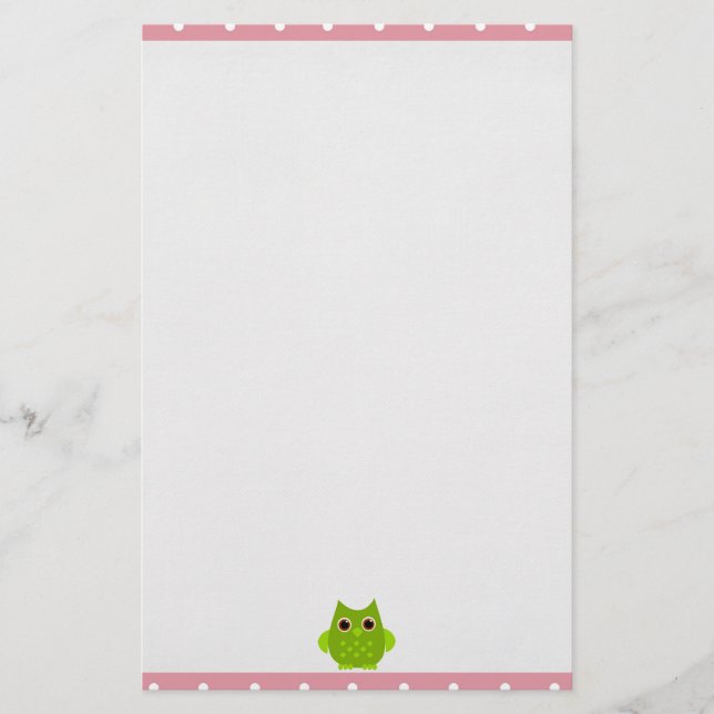 Papeterie Wise Owl (Devant)